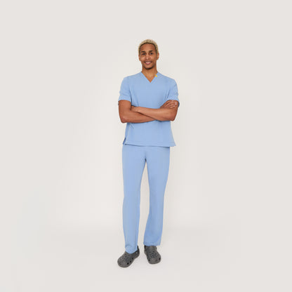 Unisex Classic Scrub SET (Ceil Blue)